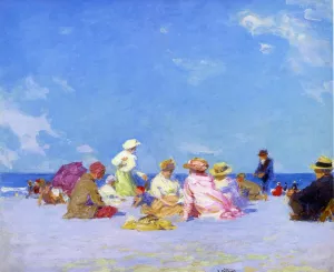 Afternoon Fun by Edward Potthast - Hand-Painted Oil Painting Reproduction