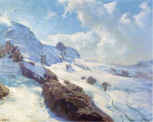 In Cloud Regions by Edward Potthast Oil Painting Reproduction