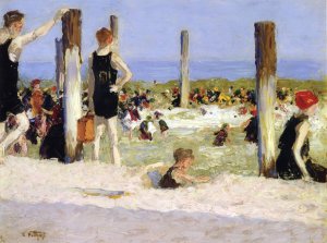 Main Product Photo of In the Dog Days Painting by Edward Potthast