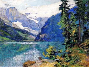 Main Product Photo of Lake Louise Painting by Edward Potthast