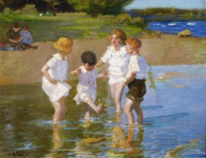 Main Product Photo of Summer Joys Painting by Edward Potthast