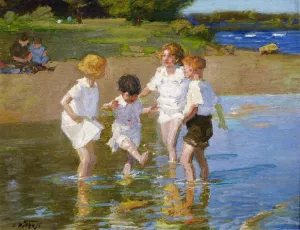 Main Product Photo of Summer Joys Painting by Edward Potthast