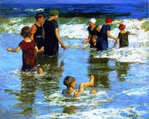 Main Product Photo of Summer Pleasures II Painting by Edward Potthast