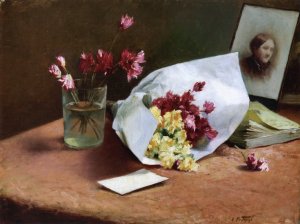 Main Product Photo of Table Top Still Life Painting by Edward Potthast
