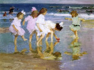 Main Product Photo of The Fairies Painting by Edward Potthast
