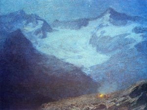 The Fires of St. John's Eve by Edward Potthast Oil Painting Reproduction