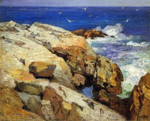 Main Product Photo of The Maine Coast Painting by Edward Potthast